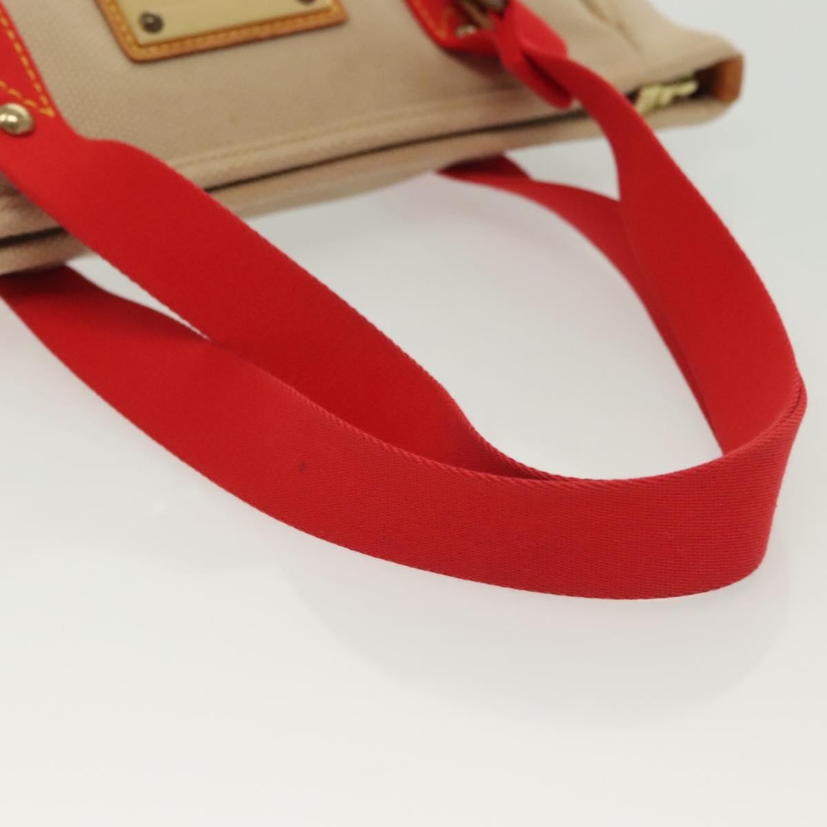 Louis Vuitton Antigua Tote Canvas, BEIGE, CANVAS, Tote bag