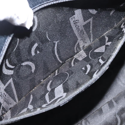 Salvatore Ferragamo Vala tote Leather, NAVY, LEATHER, Tote bag