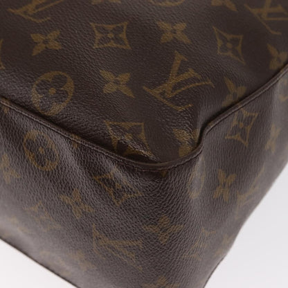 Louis Vuitton Looping Handbag Monogram Canvas, BROWN, CANVAS, Shoulder bag