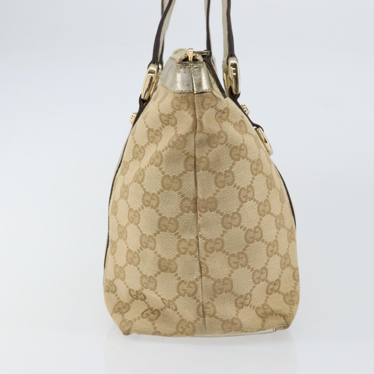 Gucci Abbey Tote GG Canvas, BEIGE, CANVAS, Tote bag