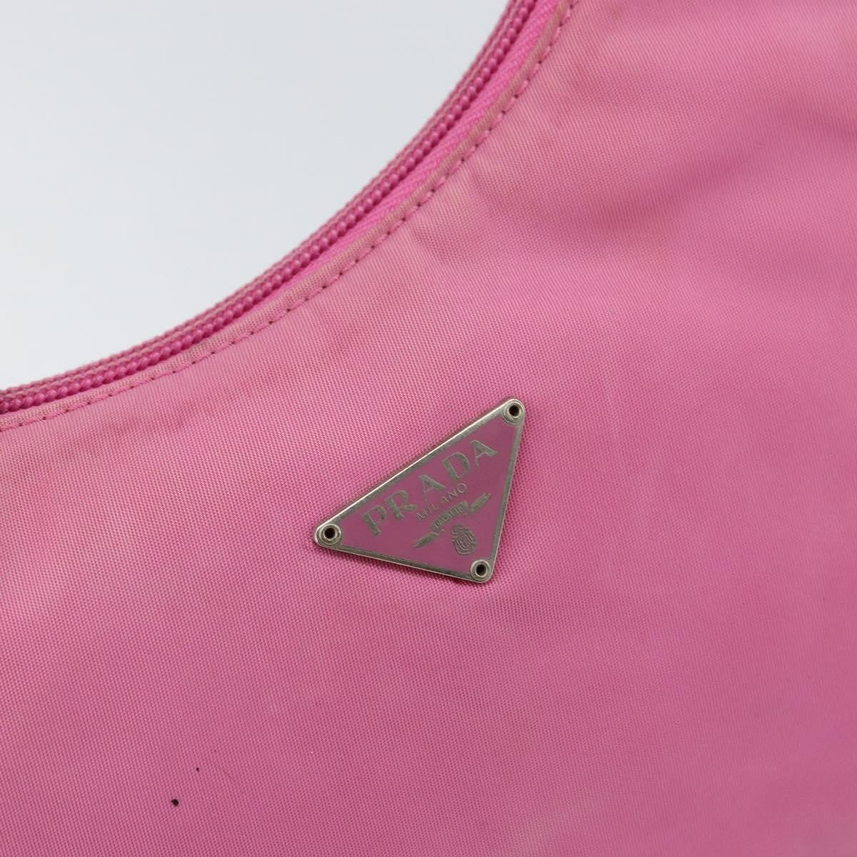 Prada Hobo Tessuto, PINK, NYLON, Handbag