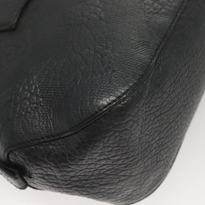 Burberry Orchard Bag Grained Leather, BLACK, LEATHER, Handbag