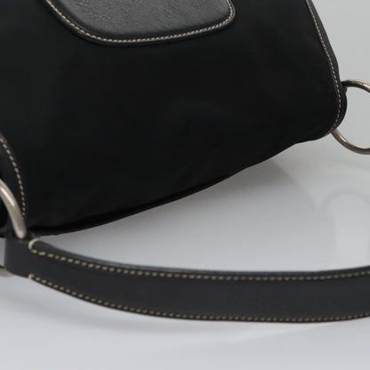 Prada Vintage Shoulder Bag Tessuto, BLACK, NYLON, Shoulder bag