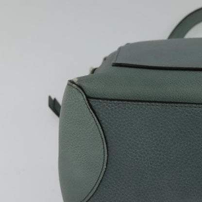 Chloe Faye Day Bag Leather, GREEN, LEATHER, Handbag