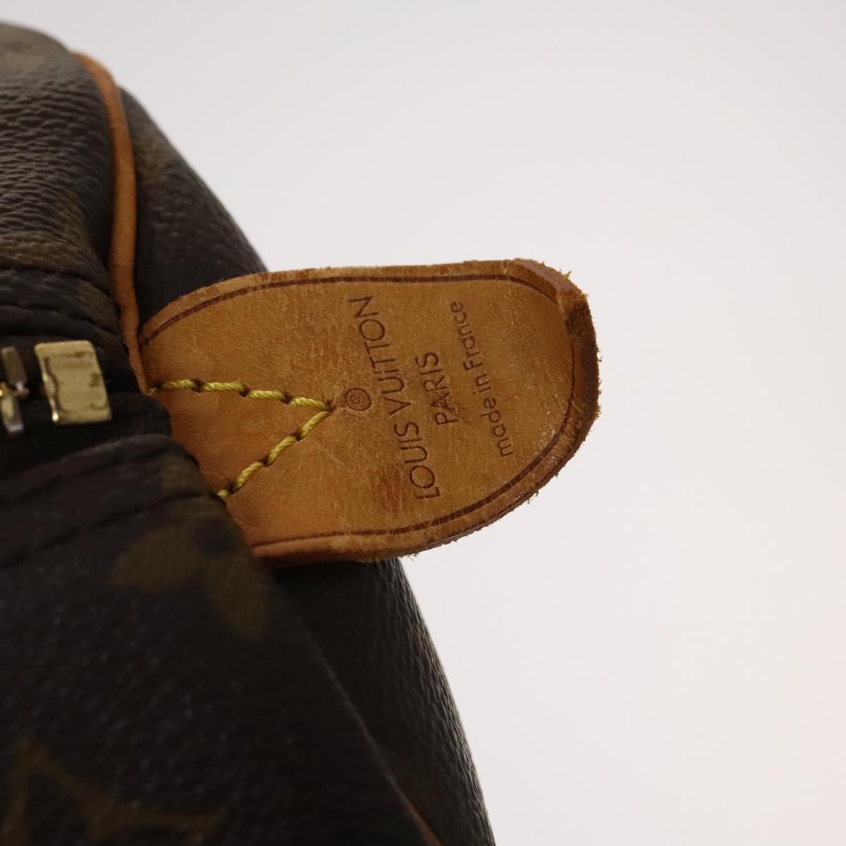 Louis Vuitton Keepall Bag Monogram Canvas, BROWN, CANVAS, Travel bag