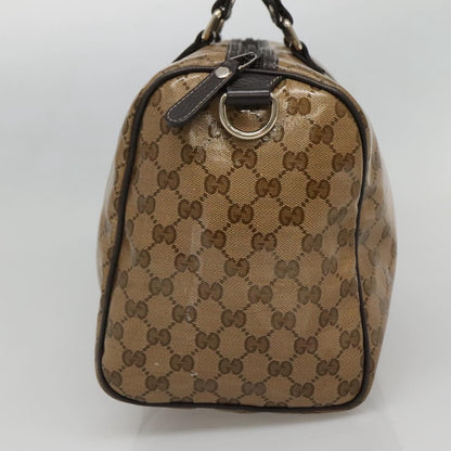Gucci Joy Boston Bag GG Imprime, BEIGE, CANVAS, Travel bag