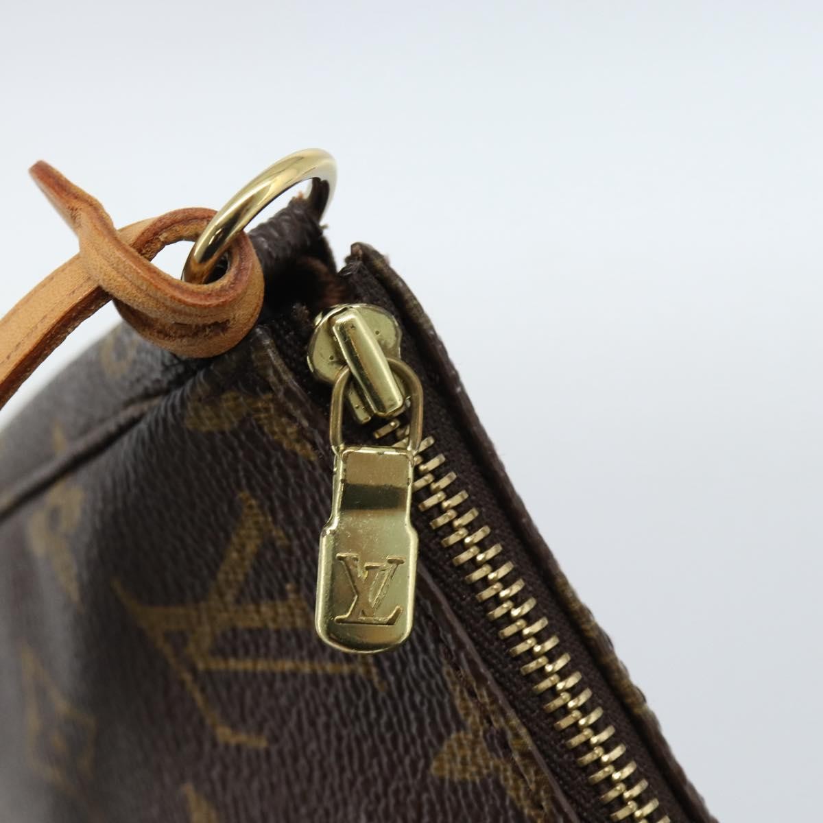 Louis Vuitton Pochette Accessoires NM Monogram Canvas, Brown, Canvas, Clutch