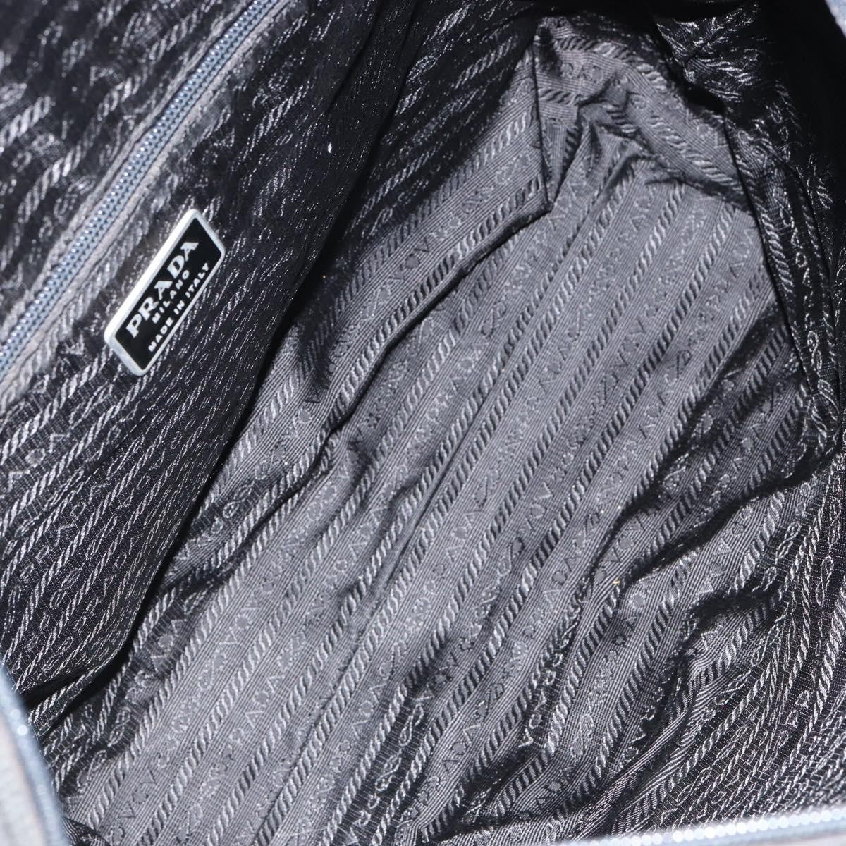 Prada Vintage Zip Tote Tessuto, BLACK, NYLON, Tote bag