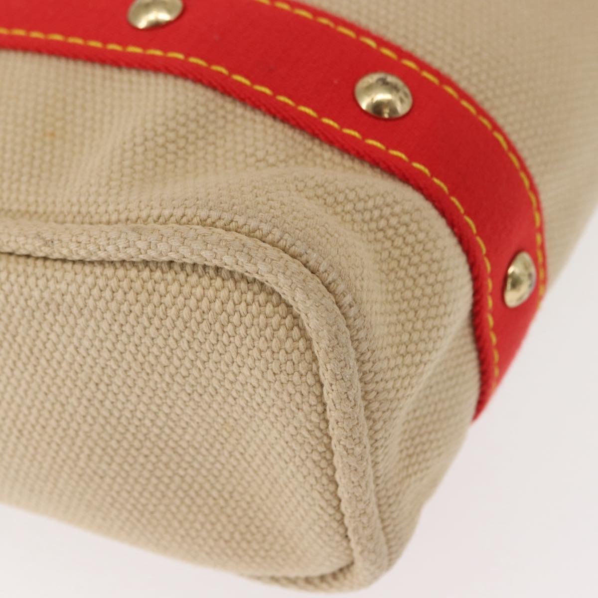 Louis Vuitton Antigua Tote Canvas, BEIGE, CANVAS, Tote bag