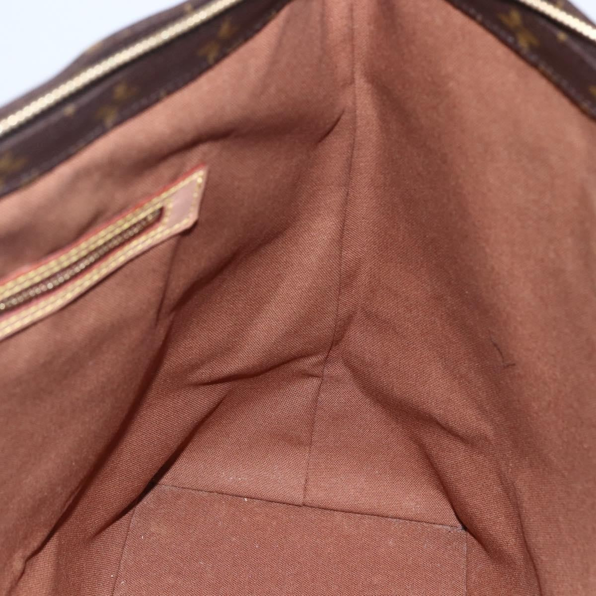Louis Vuitton Cabas Mezzo Monogram Canvas, BROWN, CANVAS, Tote bag
