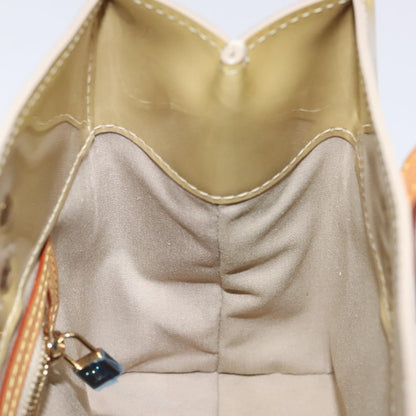 Louis Vuitton Reade Handbag Monogram Vernis, BEIGE, PATENT_LEATHER, Handbag