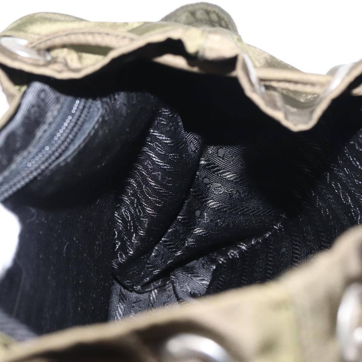 Prada Double Front Pocket Backpack Tessuto, GREEN, NYLON, Backpack