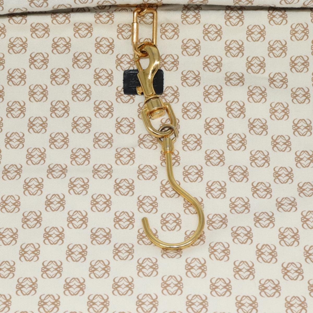 Loewe Anagram handbag Leather, BLACK, LEATHER, Travel bag