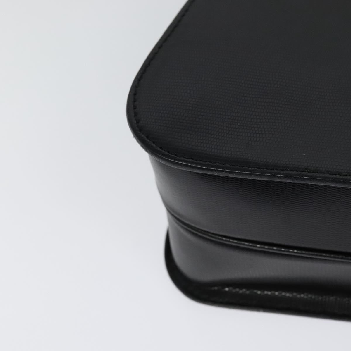 Celine Circle Logo Handbag Leather, BLACK, LEATHER, Handbag