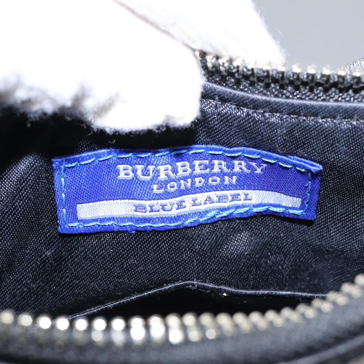 Burberry Nova check Pochette Nylon, GRAY, CANVAS, Clutche & pouche