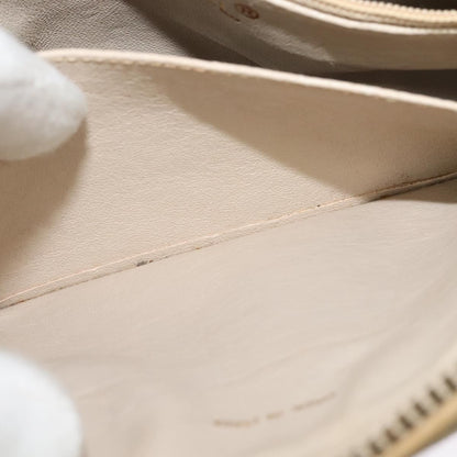 Chanel Vintage Front Pocket Camera Bag Satin, BEIGE, SATIN, Handbag