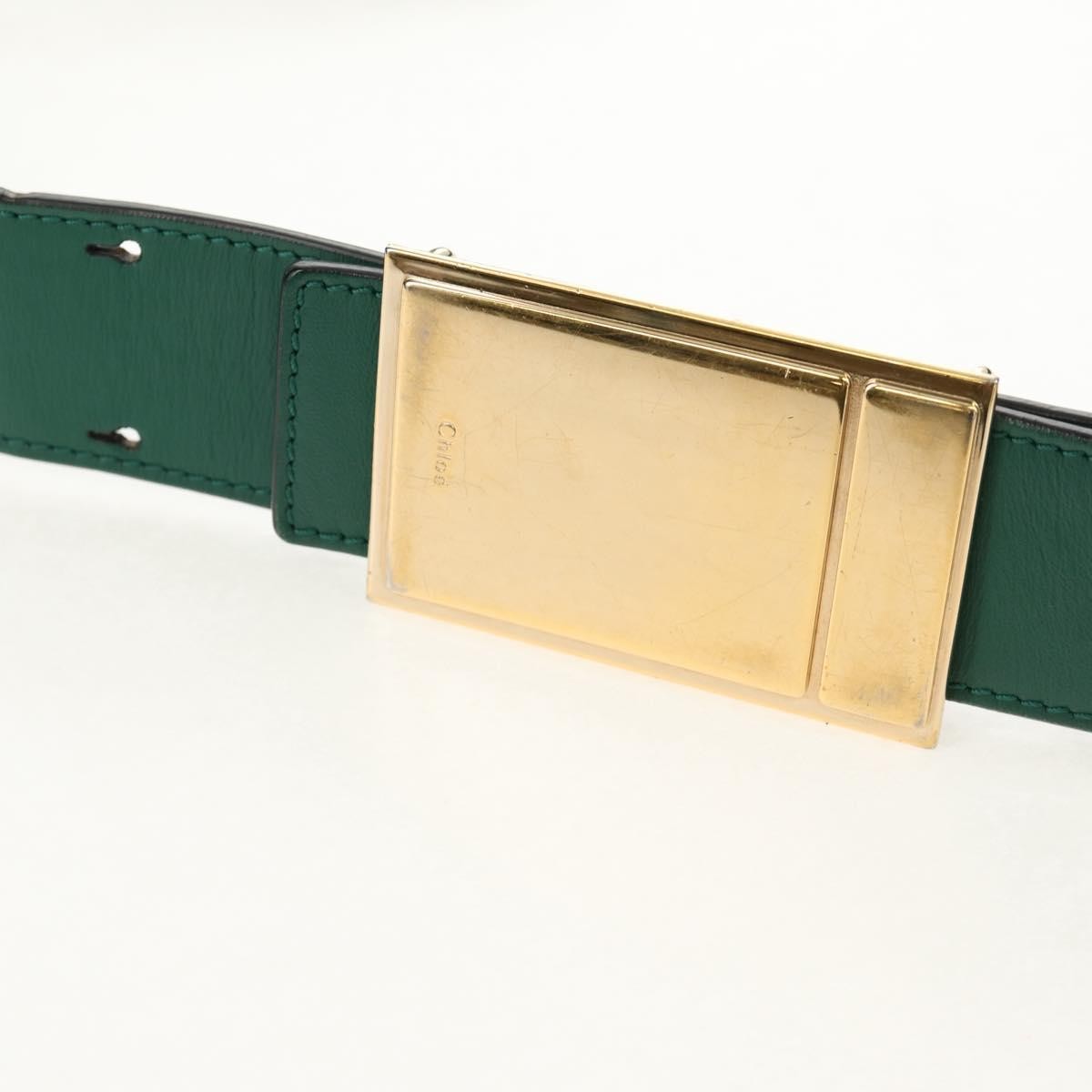 Chloe Bicolor Baylee Satchel Leather, GREEN, LEATHER, Handbag