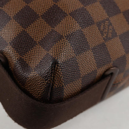 Louis Vuitton Brooklyn Handbag Damier, BROWN, CANVAS, Handbag