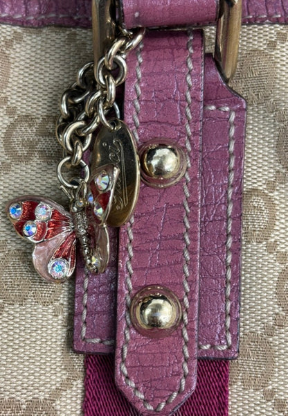 Gucci Jolicoeur Tote GG Canvas, BEIGE, CANVAS, Tote bag