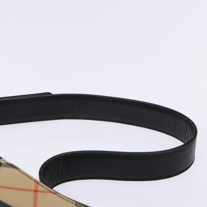 Burberry Nova Check Handbag Nova Check Canvas and leather, BLACK, LEATHER, Handbag