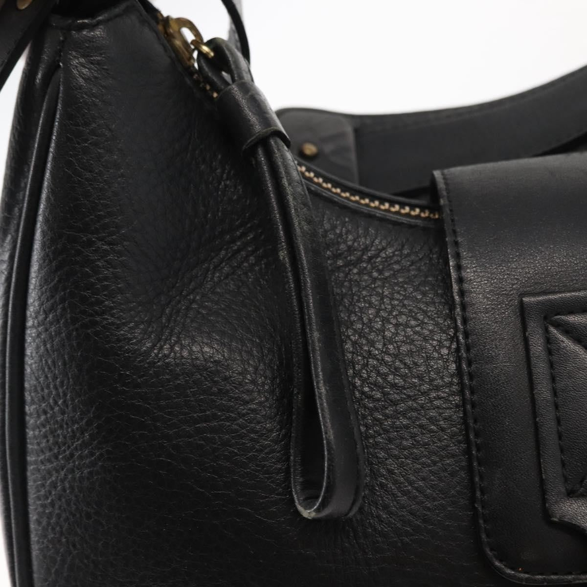 Chloe Paddington Lock Handbag Leather, BLACK, LEATHER, Shoulder bag