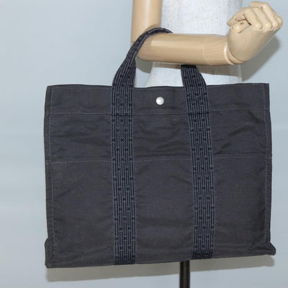 Hermes Fourre-tout Herline Fourre-tout Herline, GRAY, CANVAS, Tote bag