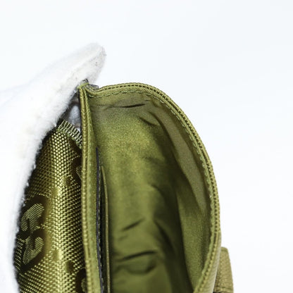 Gucci Off The Grid Shoulder Bag GG Econyl, GREEN, CANVAS, Shoulder bag