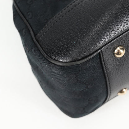 Gucci Princy Tote GG Coated Canvas, BLACK, CANVAS, Tote bag