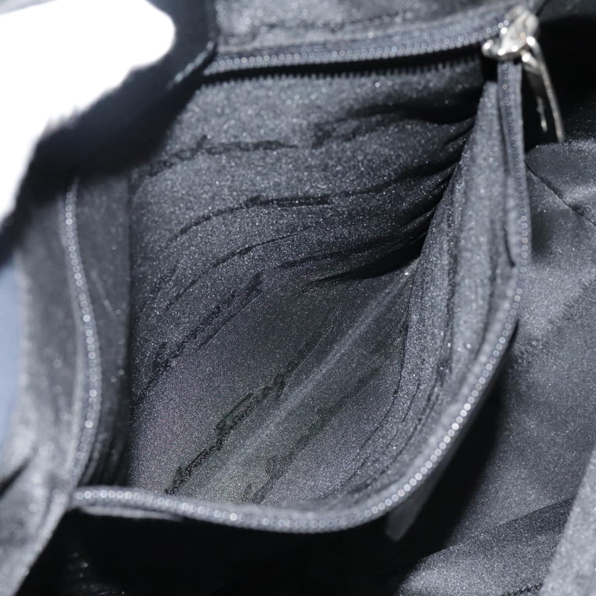 Salvatore Ferragamo Gancini Tote Gancini Canvas, NAVY, CANVAS, Tote bag