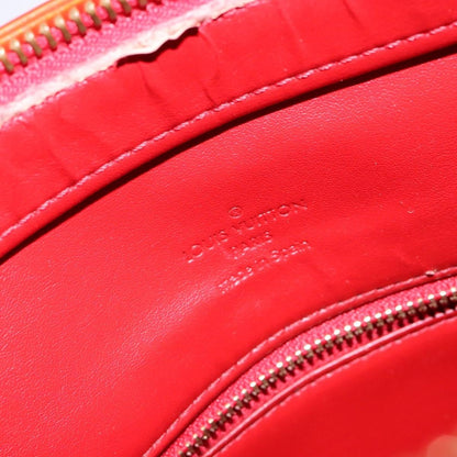 Louis Vuitton Houston Handbag Monogram Vernis, RED, PATENT_LEATHER, Handbag