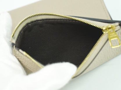 Louis Vuitton Capucines Compact wallet Leather, BEIGE, LEATHER, Wallets