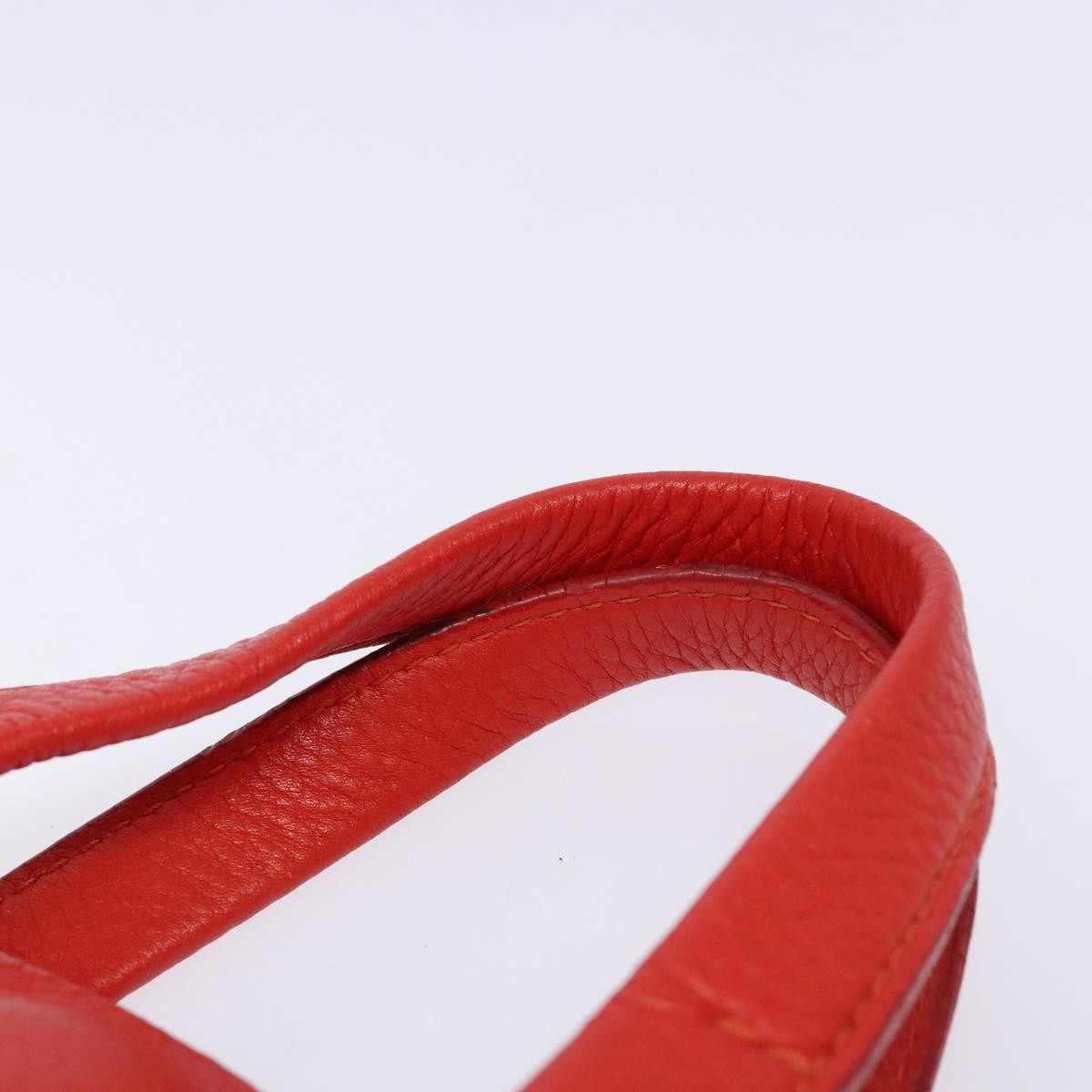 Salvatore Ferragamo Vala Handbag Leather, RED, LEATHER, Handbag