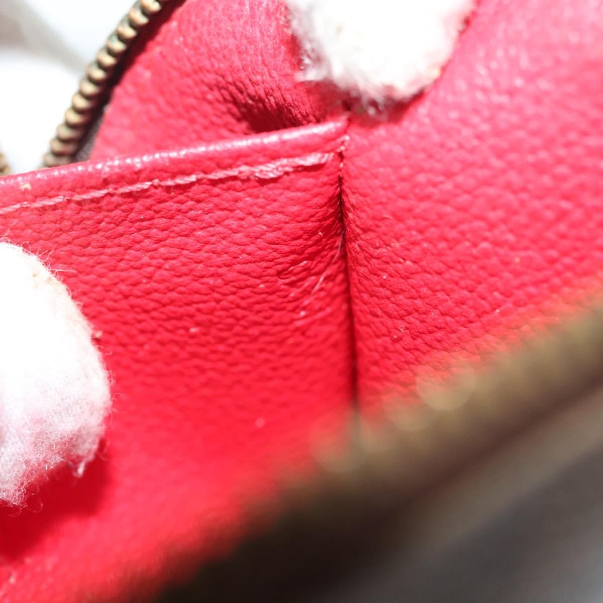 Louis Vuitton Cosmetic Pouch Damier, BROWN, CANVAS, Toiletry Case