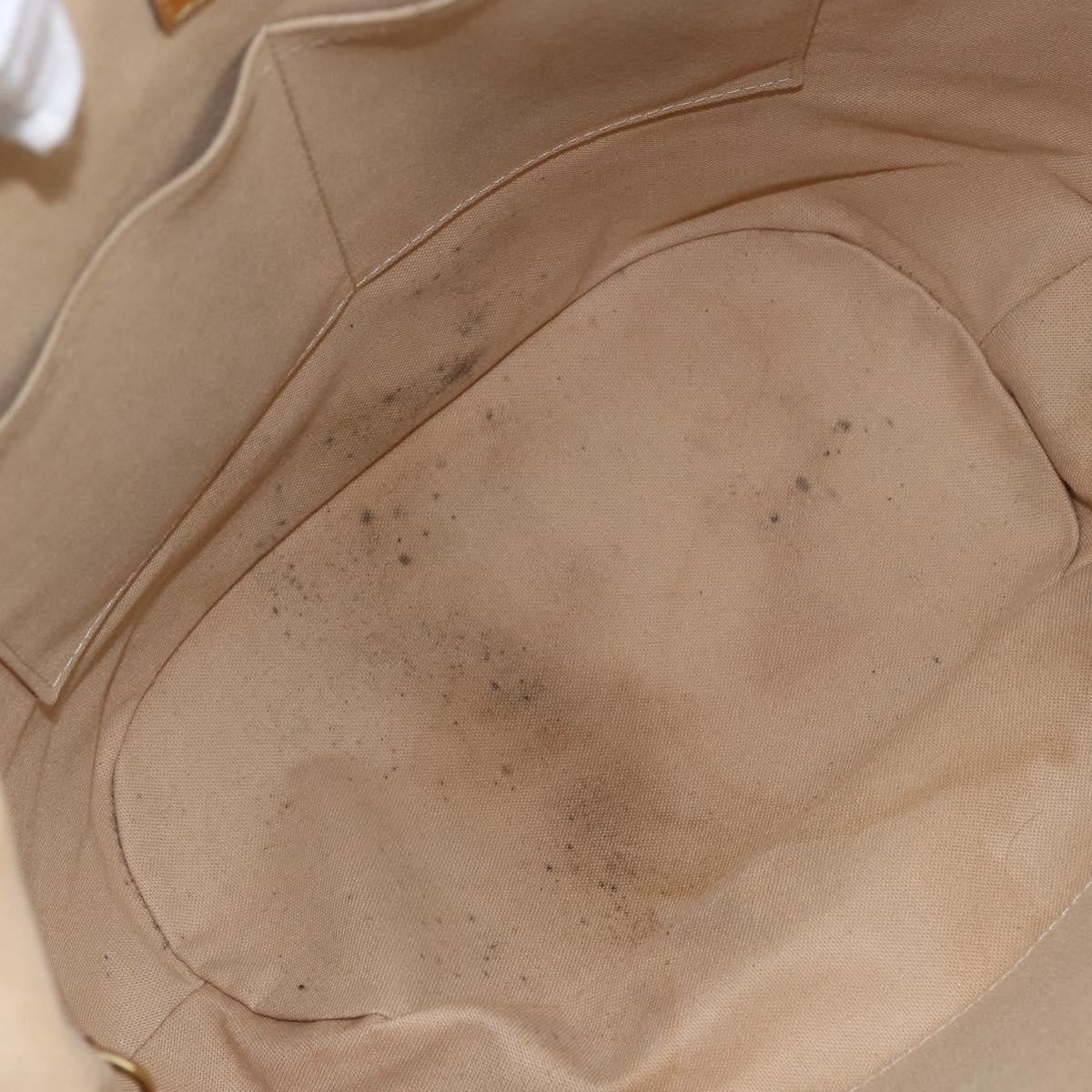 Louis Vuitton Riviera Handbag Damier, WHITE, CANVAS, Handbag