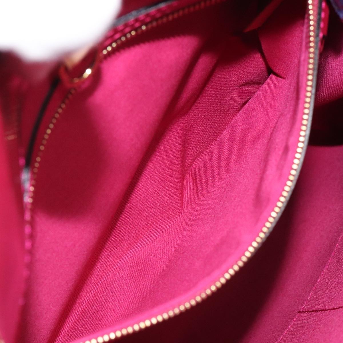 Louis Vuitton Catalina Handbag Monogram Vernis, PINK, PATENT_LEATHER, Handbag