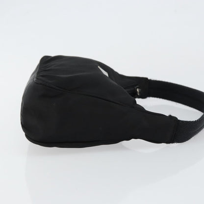Prada Hobo Tessuto, BLACK, NYLON, Handbag