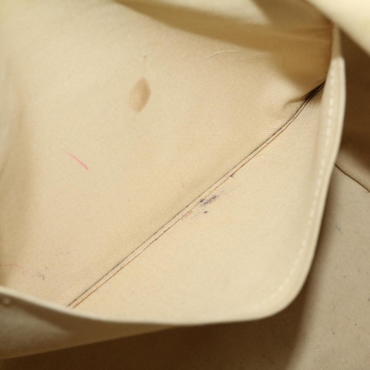 Louis Vuitton Riviera Handbag Damier, WHITE, CANVAS, Handbag