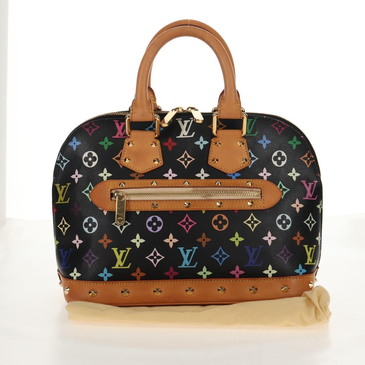 Louis Vuitton Alma Handbag Monogram Multicolor, MULTICOLOUR, CANVAS, Handbag