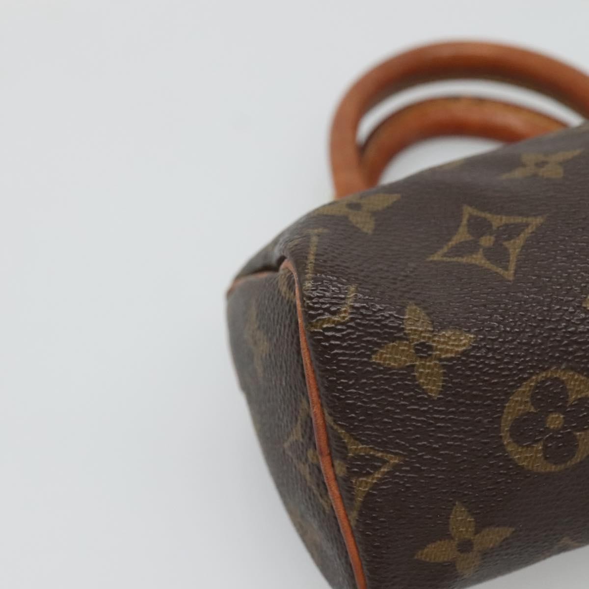 Louis Vuitton Speedy Mini HL Handbag Monogram Canvas, BROWN, CANVAS, Handbag