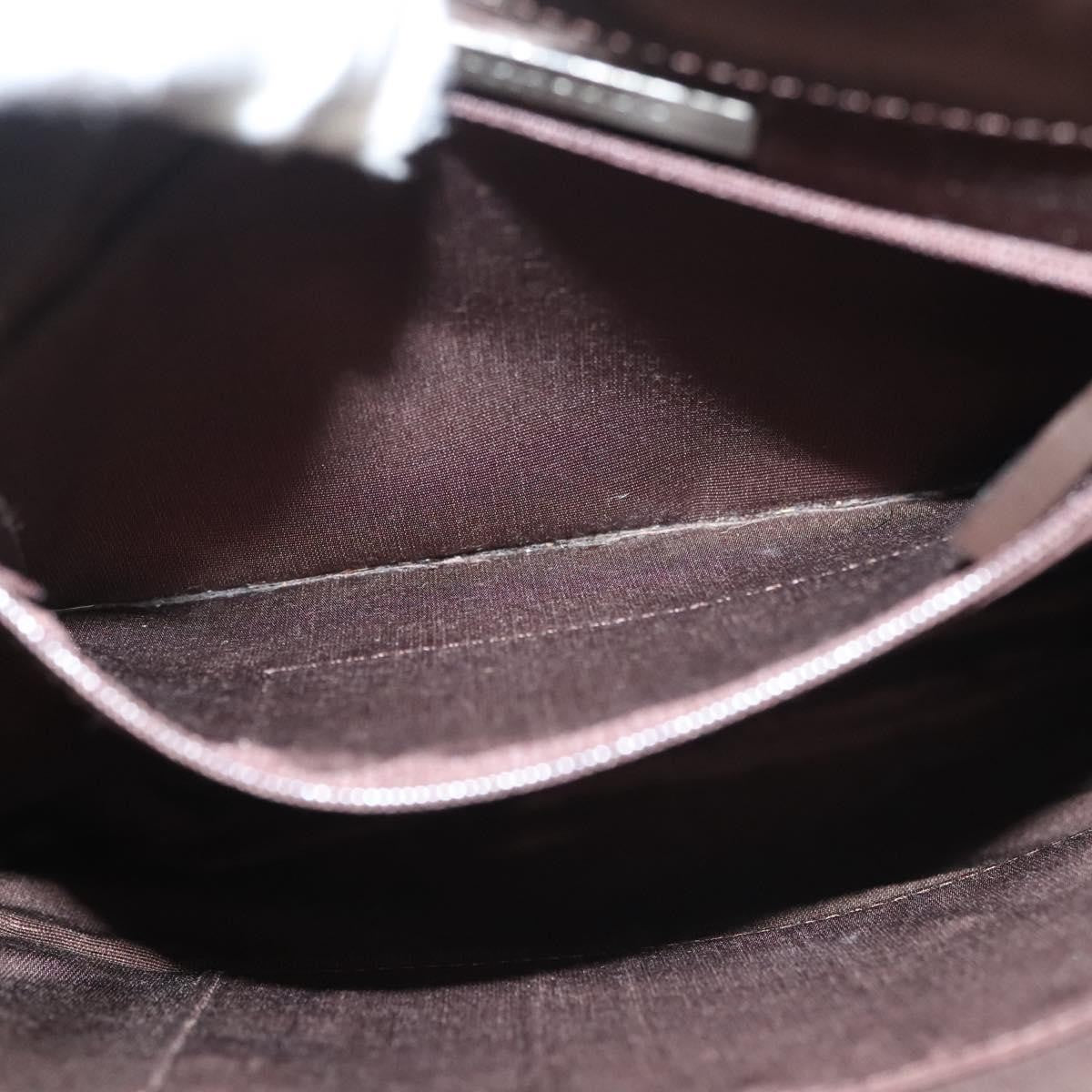 Burberry Vintage Handbag Leather, BROWN, LEATHER, Handbag