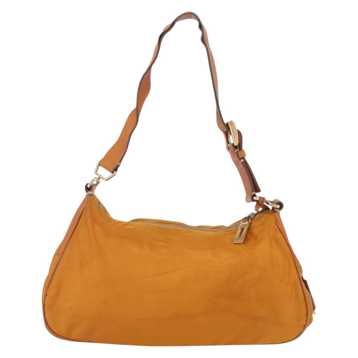 Prada Vintage Shoulder Bag Tessuto, ORANGE, NYLON, Shoulder bag