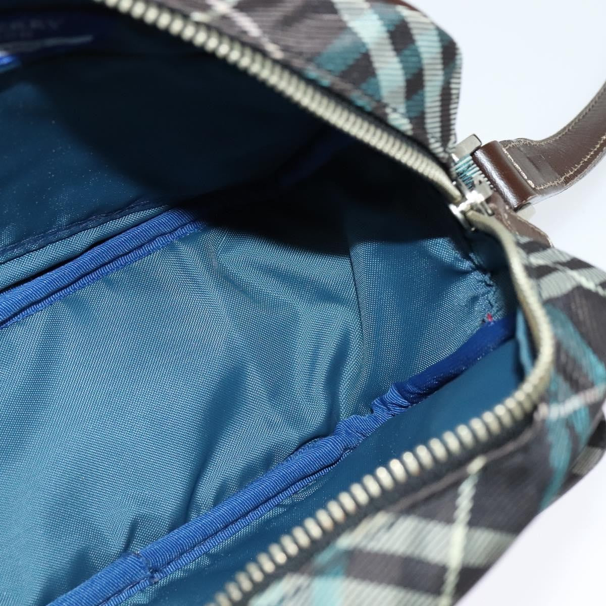 Burberry Nova Check Blue Label Nylon, BROWN, NYLON, Shoulder bag