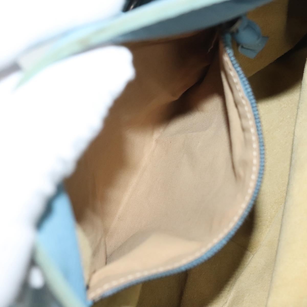 Bottega Veneta Shoulder Bag Leather, BLUE, LEATHER, Shoulder bag