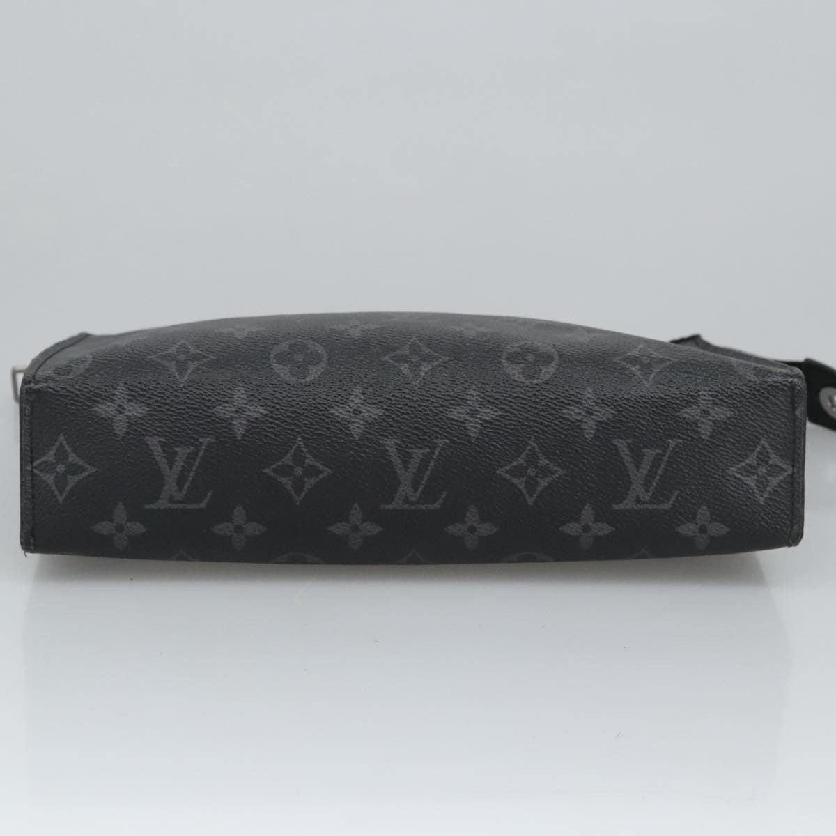 Louis Vuitton Pochette Voyage Monogram Eclipse Canvas, BLACK, CANVAS, Clutche & pouche