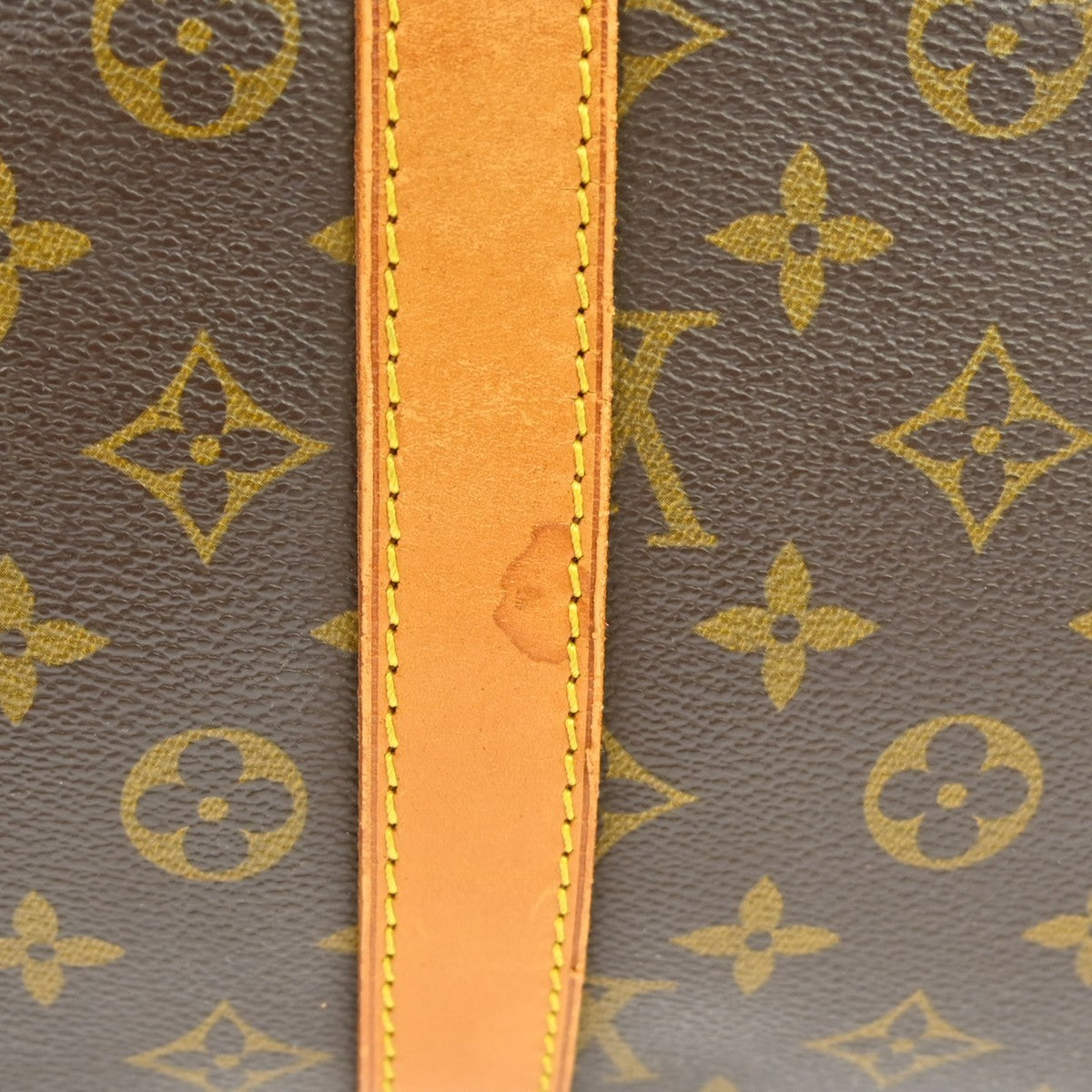Louis Vuitton Keepall Bag Monogram Canvas, Brown, Canvas, Travel Bag