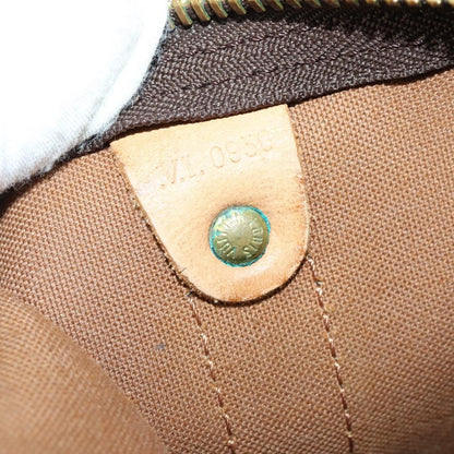 Louis Vuitton Keepall Bandouliere Bag Monogram Canvas, BROWN, CANVAS, Travel bag