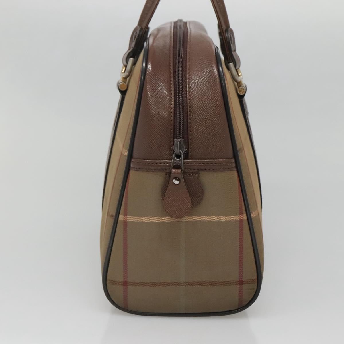 Burberry Nova Check Handbag Nova Check Canvas, BEIGE, CANVAS, Handbag