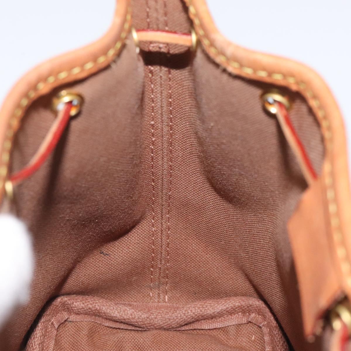 Louis Vuitton Nano Noe Shoulder Bag Monogram Canvas, BROWN, CANVAS, Shoulder bag