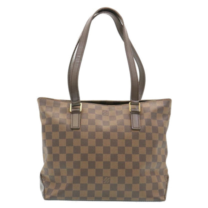 Louis Vuitton Cabas Piano Damier, BROWN, CANVAS, Tote bag