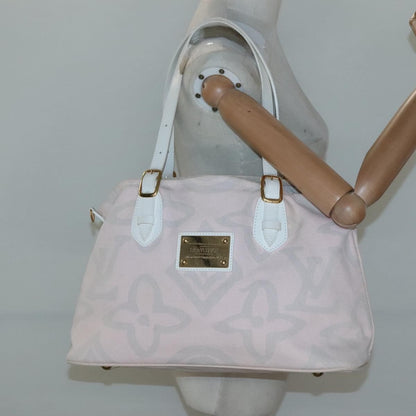 Louis Vuitton Tahitienne Cabas Canvas, PINK, CANVAS, Tote bag